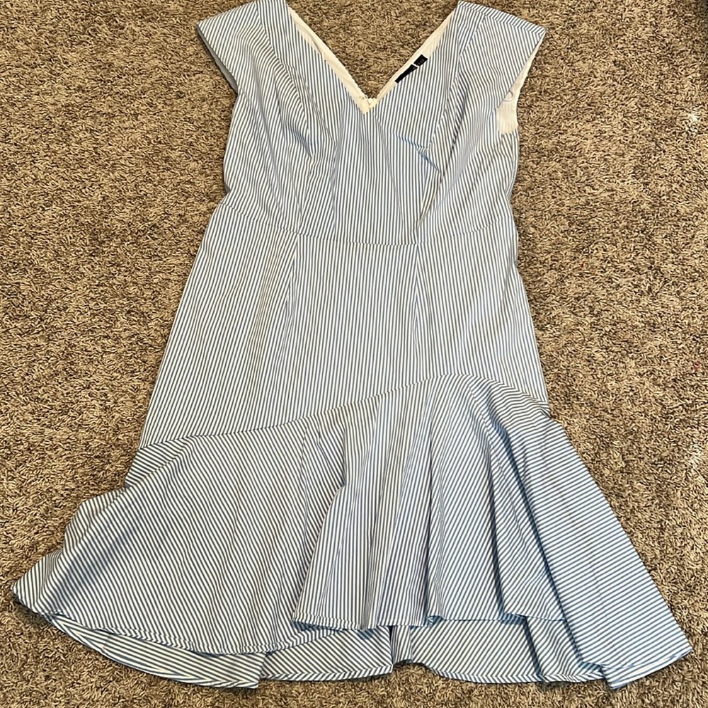 Jason Wu Eloqquii colab striped dress